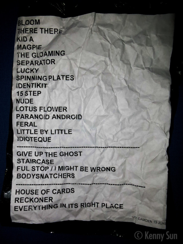 Radiohead @ Susquehanna Bank Center