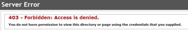 server error