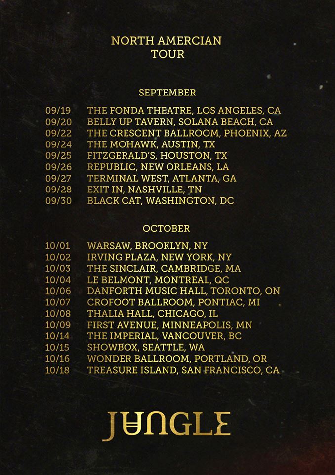 jungle 2014 tour dates