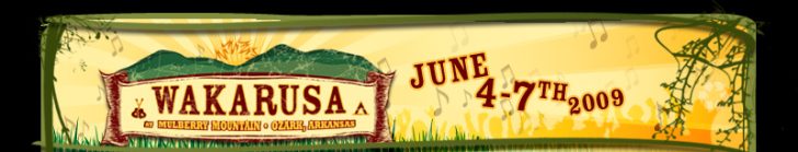 Wakarusa 2009 Lineup, Schedule Posted