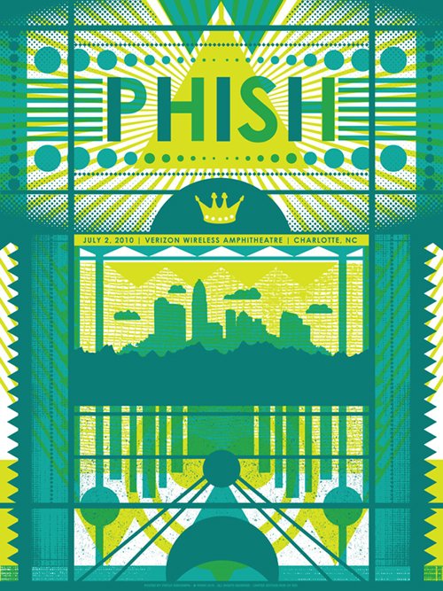 Phish @ Verizon Wireless Amphitheatre, Charlotte 07/02/2010