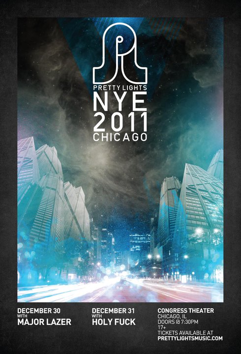 New Year’s Eve: Surprise Me Mr. Davis in SF, Pretty Lights in Chicago