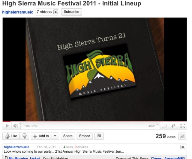 High Sierra 2011: MMJ, Ween, Neko Case, Warren Haynes, Yonder, Dr. Dog & more…
