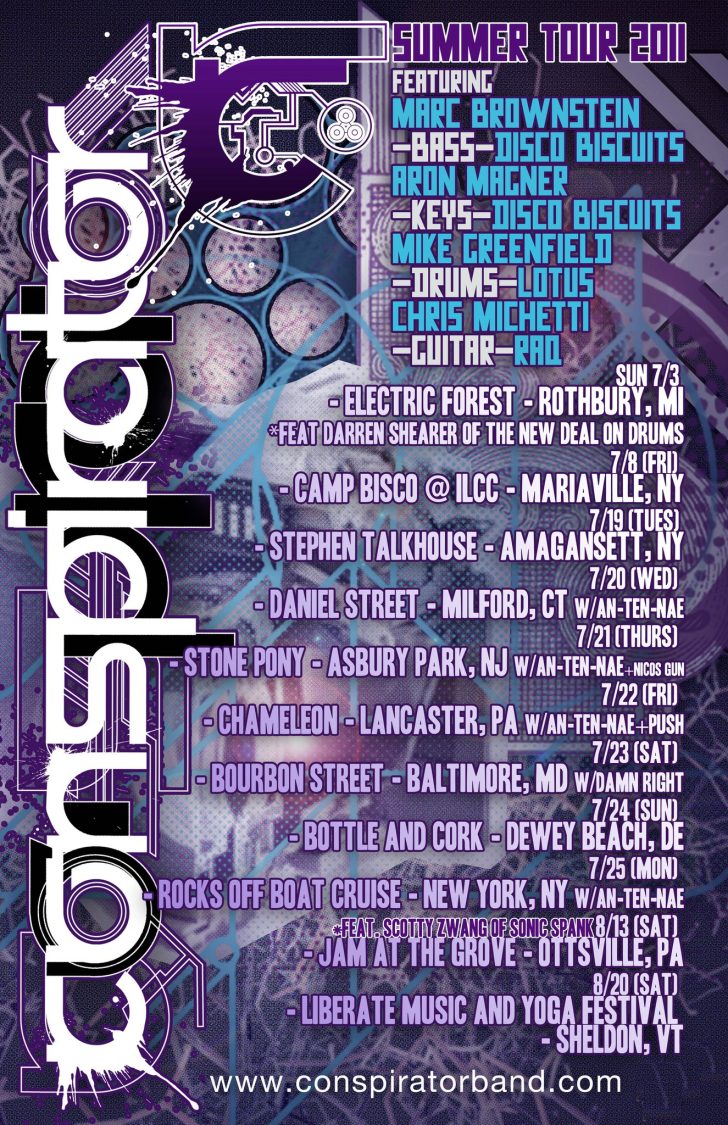 Tour Dates: Conspirator Returns Tonight in NY