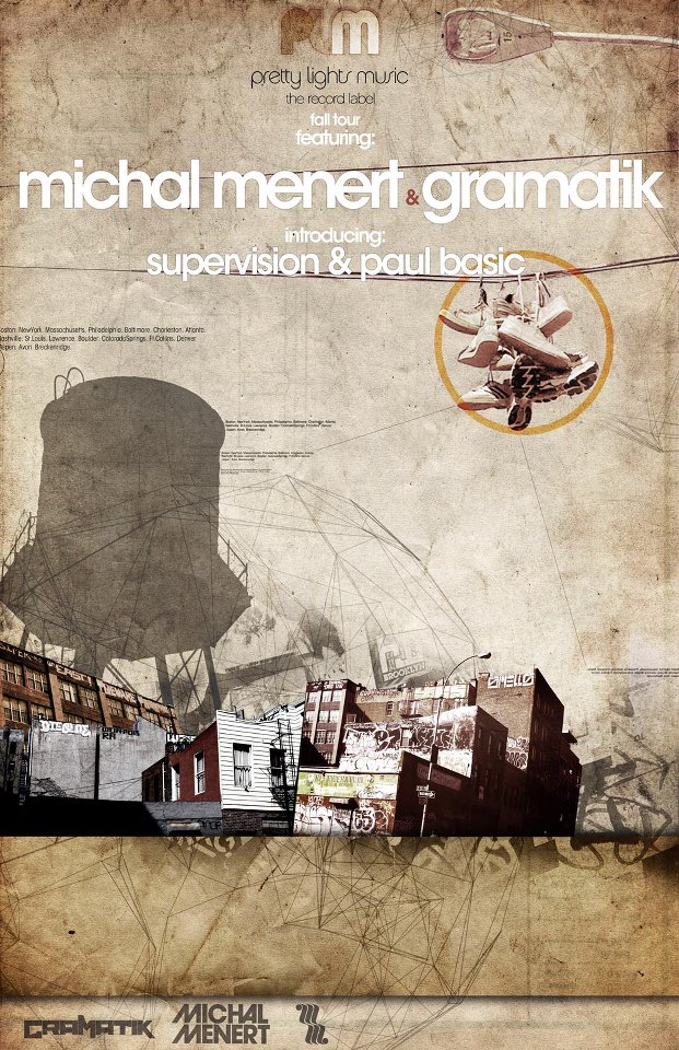 TOUR DATES: Pretty Lights Music (Michal Menert, Gramatik, Paul Basic & SuperVision)