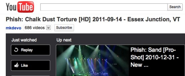 Video: Phish – “Chalk Dust Torture” (Live @ Essex Junction 9/14/11)