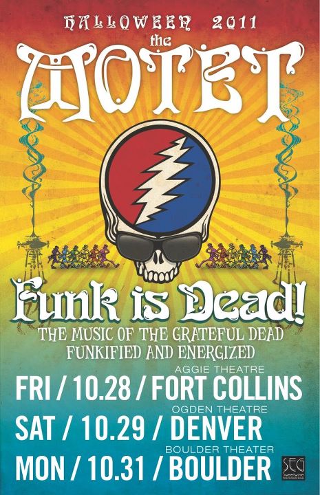 The Motet brings “Funk is Dead” Halloween to Colorado