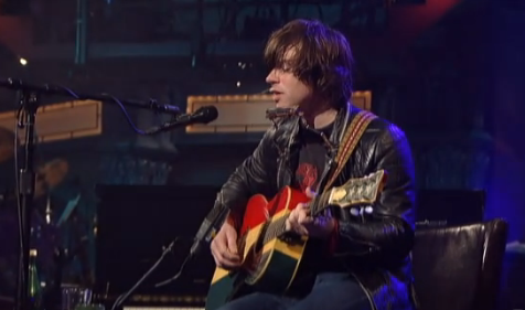 VIDEO: Ryan Adams (Live on Letterman webcast replay)