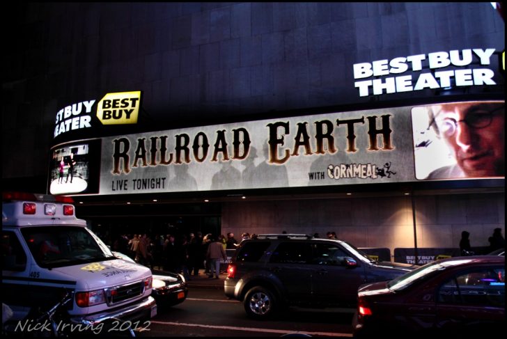 PHOTOS: Railroad Earth & Cornmeal @ Best Buy Theater, NYC 2/25/12