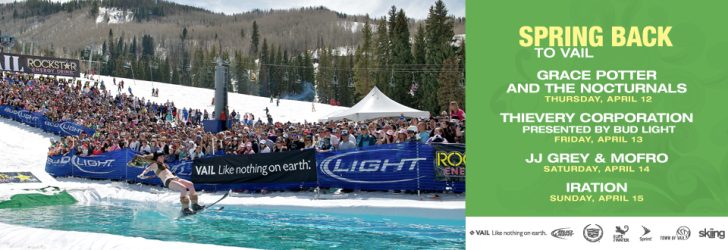 LMB CO: Upcoming concerts (Spring Back to Vail, Two Fresh, Sexytime)