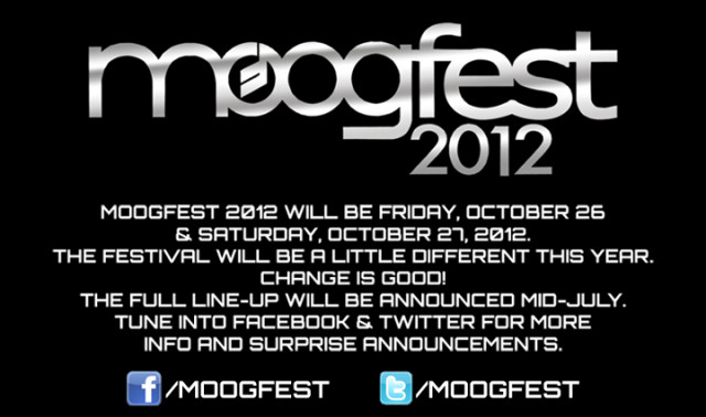 Moogfest 2012: Dates announced!