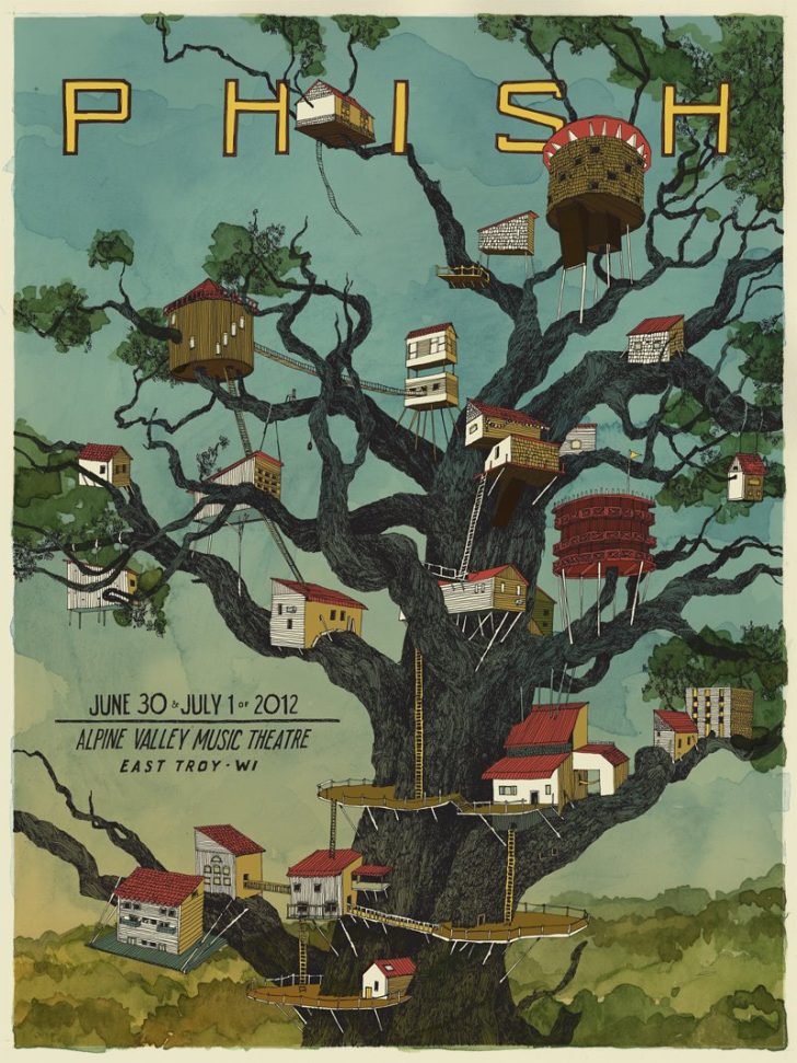 SETLIST / PHOTOS / VIDEOS / TWEETS: Phish @ Alpine Valley – East Troy, WI 6/30/12
