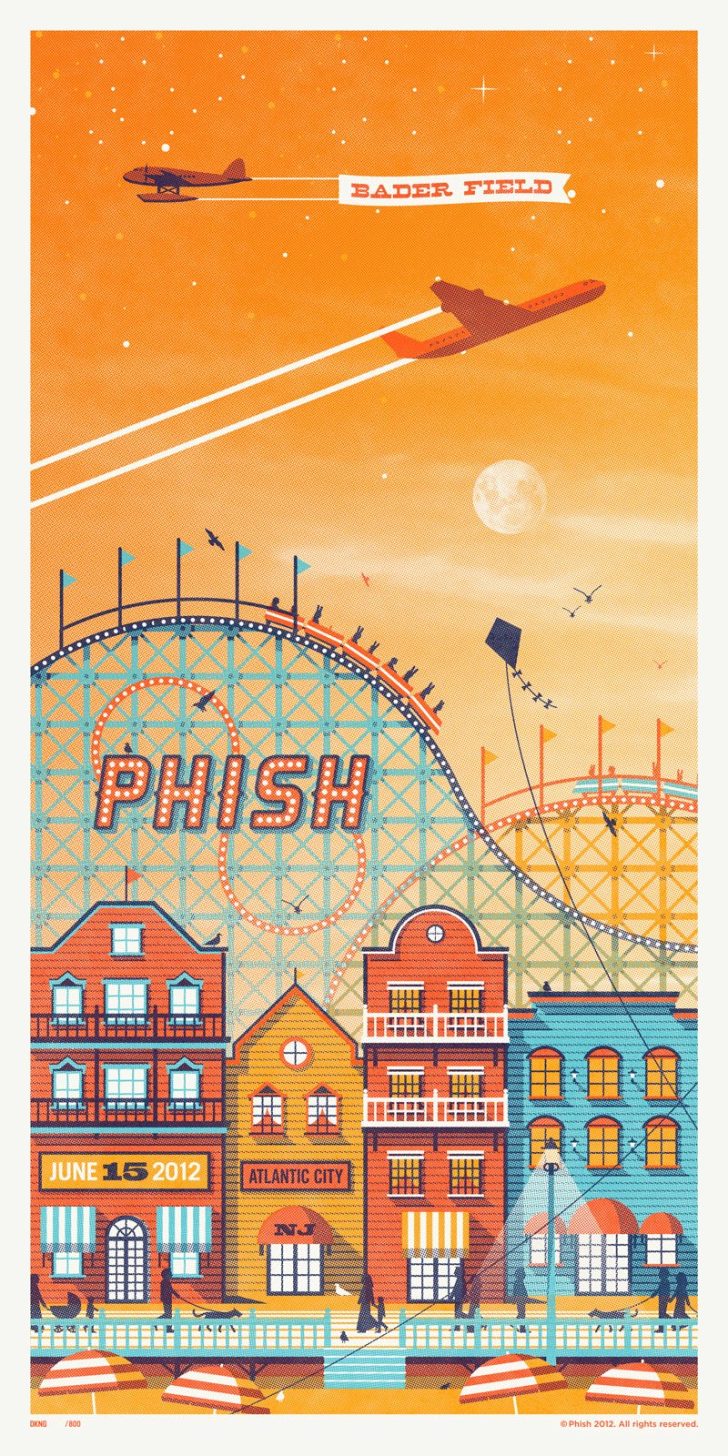 SETLIST / PHOTOS / VIDEOS / TWEETS: Phish @ Bader Field, Atlantic City NJ 6/15/12