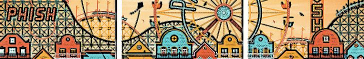 ROUNDUP: Posters from Phish Summer Tour 2012