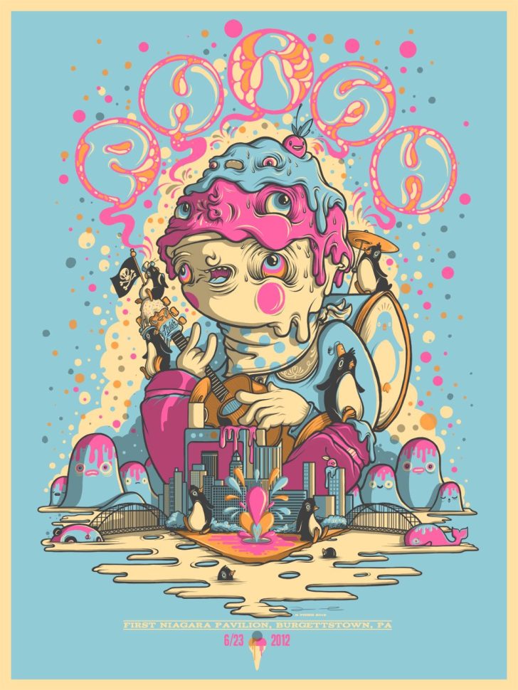 SETLIST / TWEETS: Phish @ First Niagara Pavilion, Burgettstown PA, 6/23/12