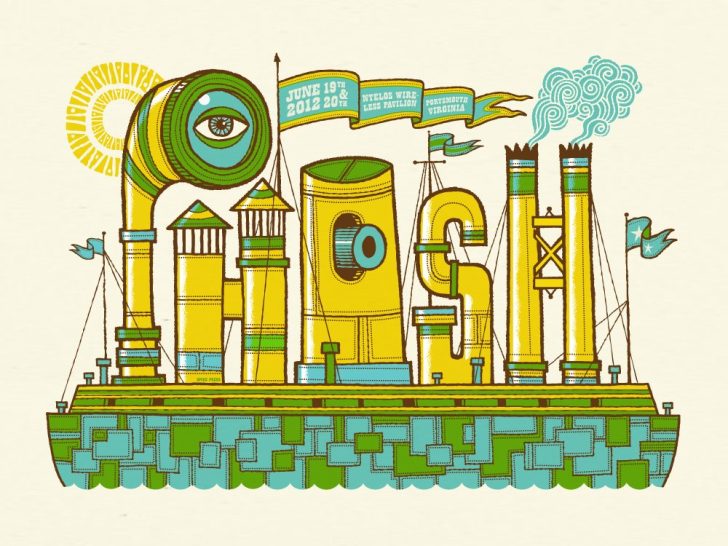 SETLIST / VIDEOS / TWEETS: Phish @ nTelos Pavilion, Portsmouth VA, 6/19/12