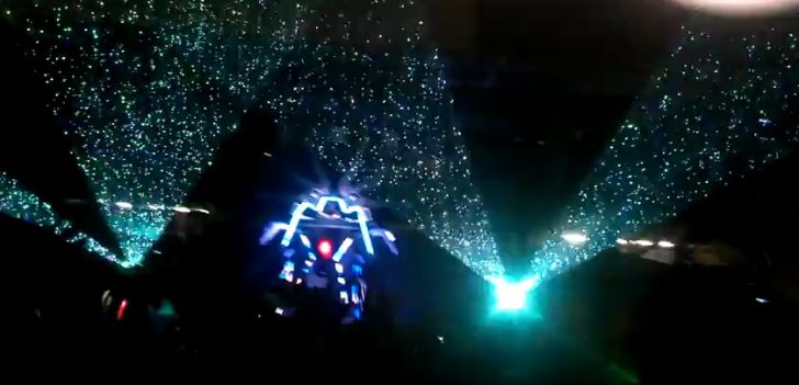 VIDEO: Skrillex rocks the rain at Spring Awakening