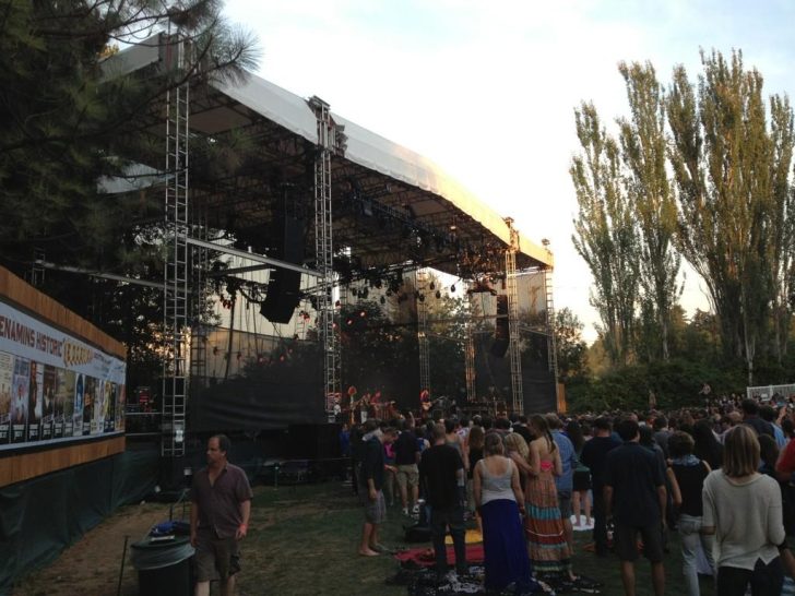SETLIST / TWEETS: My Morning Jacket @ Edgefield, Troutdale, OR 9/8/12