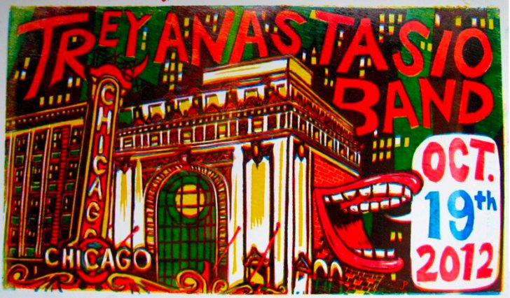 SETLIST / TWEETS:  Trey Anastasio Band @ Chicago Theatre, IL 10/19/12