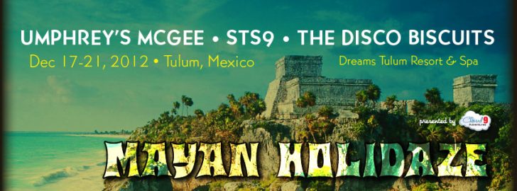 SETLIST: STS9 @ Mayan Holidaze 3, Tulum, Mexico 12/17/12