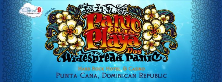 SETLIST: Widespread Panic @ Panic en la Playa Dos 1/27/13
