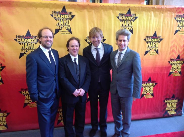 PHOTO: Phish Hits the Red Carpet for Hands on a Hardbody’s Opening Night