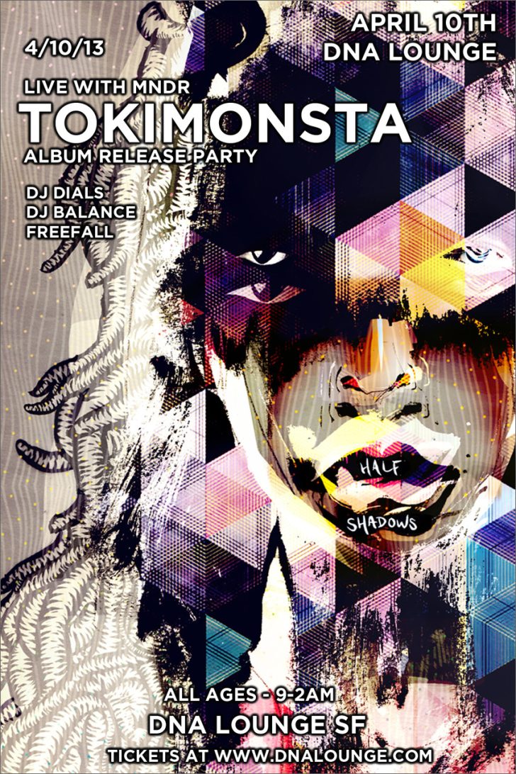 PREVIEW: TOKiMONSTA, MNDR & Astronautica @ DNA Lounge, SF 4/10/13