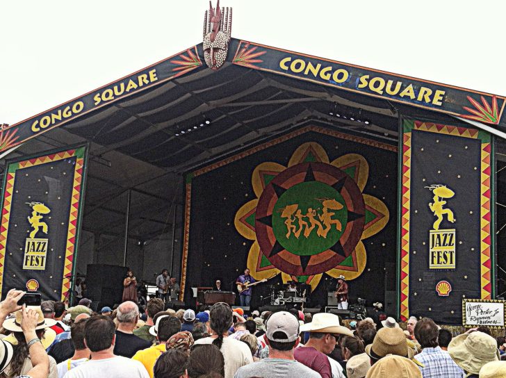 HIGHLIGHTS / TWEETS:  Day One at Jazz Fest 2013