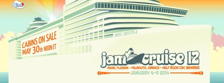 JAM CRUISE 12: Thievery Corporation, Galactic, Les Claypool, Bootsy Collins, Lotus & More