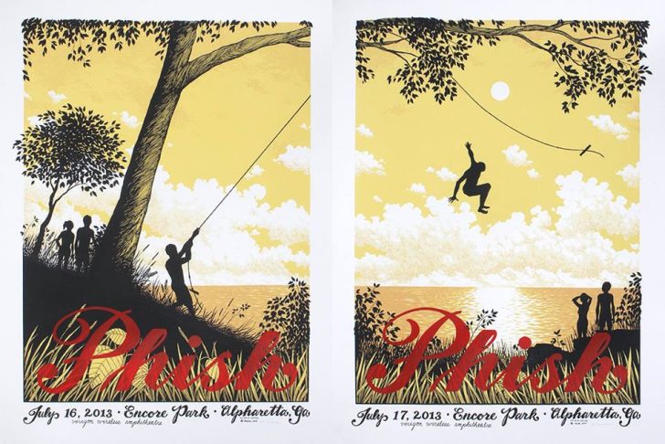 SETLIST / TWEETS: Phish @ Verizon Wireless Ampitheatre, Alpharetta, GA 7/16/13