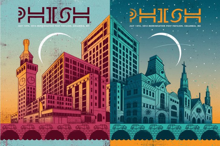 SETLIST / TWEETS: Phish @ Merriweather Post Pavilion, Columbia, MD 7/13/13