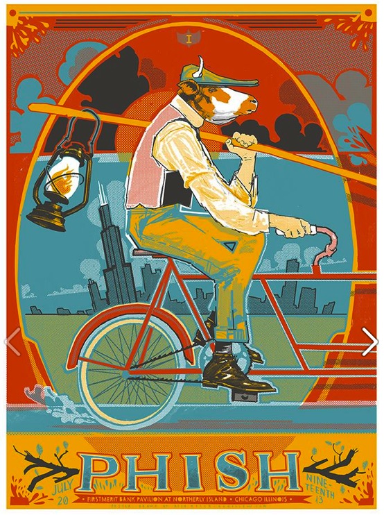 SETLIST / TWEETS: Phish @ Northerly Island, Chicago (Night One) 7/19/13