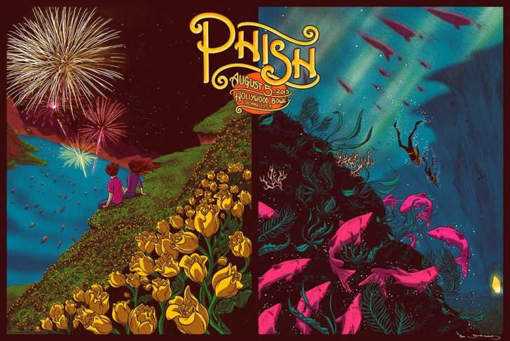 SETLIST / TWEETS: Phish @ Hollywood Bowl, Los Angeles 8/5/13