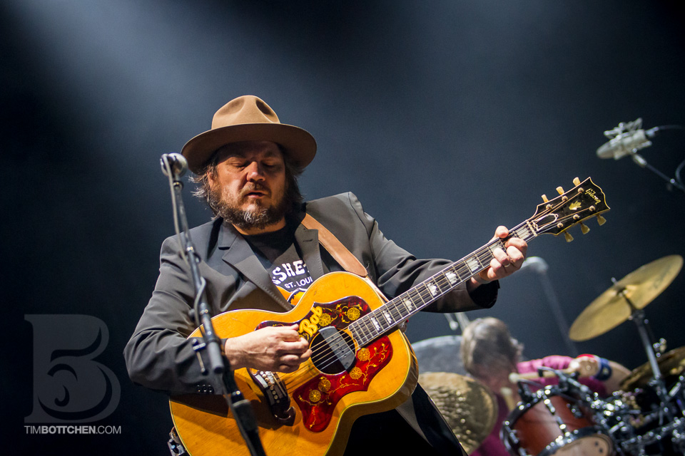 Wilco headlining LouFest in St. Louis on September 7th, 2013.