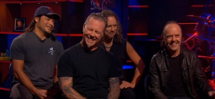 WATCH: Metallica on The Colbert Report
