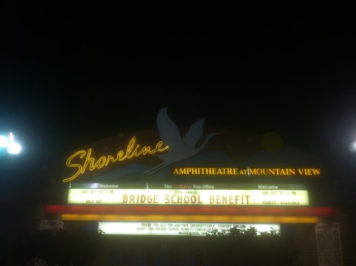 CONCERT RECAP: 27th Annual Bridge School Benefit @ Shoreline Amphitheatre, Mountain View 10/26/13