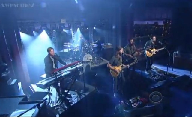WATCH: Moon Taxi made their network TV debut on Letterman last night – “Running Wild”