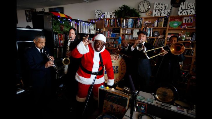 WATCH: Preservation Hall Jazz Band stops by NPR for a Christmas Tiny Desk Concert