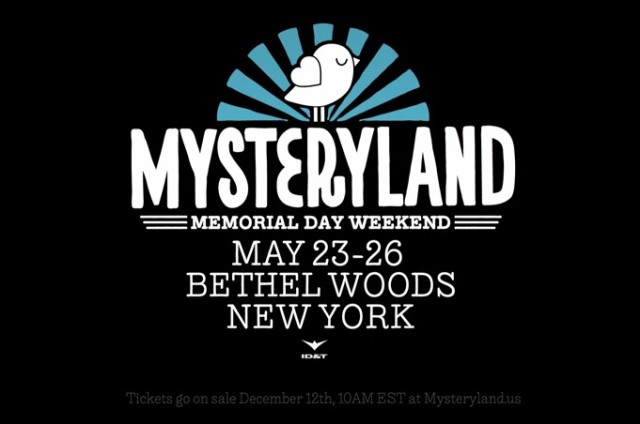MYSTERYLAND USA: new major EDM festival set for Bethel Woods on Memorial Day Weekend 2014