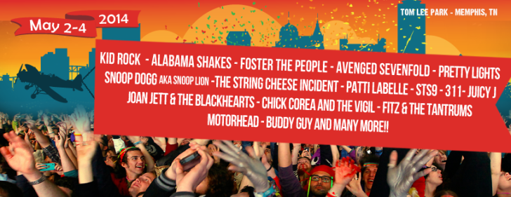 Beale Street Music Festival 2014 Lineup Announced: Pretty Lights, Snoop Lion, String Cheese Incident, STS9, Beats Antique and more