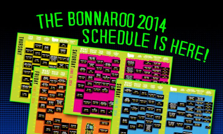Bonnaroo 2014 Schedule Released