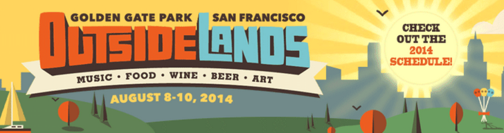 Outside Lands 2014 Schedule Released