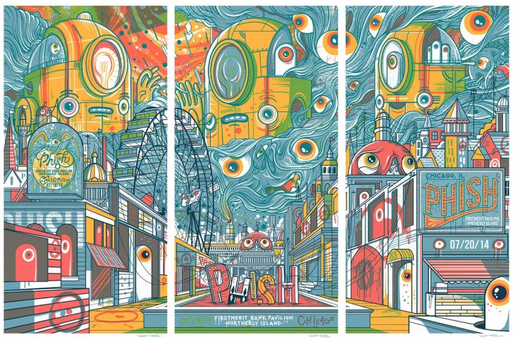 SETLIST / NOTES: Phish @ FirstMerit Bank Pavilion at Northerly Island, Chicago, IL 7.18.14