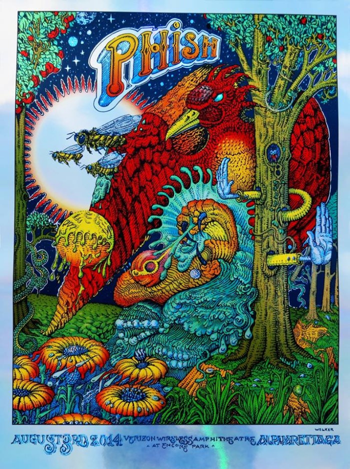 SETLIST / NOTES: Phish @ Verizon Wireless Amphitheatre at Encore Park, Alpharetta, GA 8.3.14