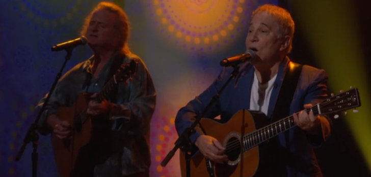 WATCH: Paul Simon does “Here Comes The Sun” for George Harrison Week on Conan