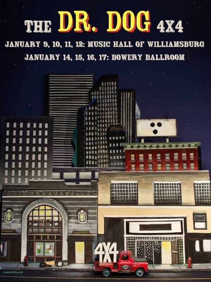Dr. Dog Announces January 4×4 Run in NYC