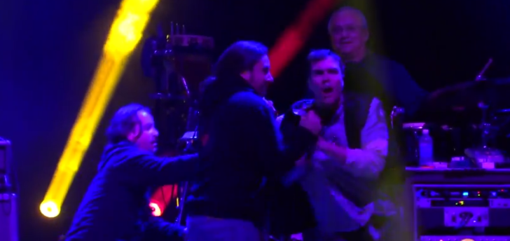 Fan Rushes the Stage @ Widespread Panic Last Night