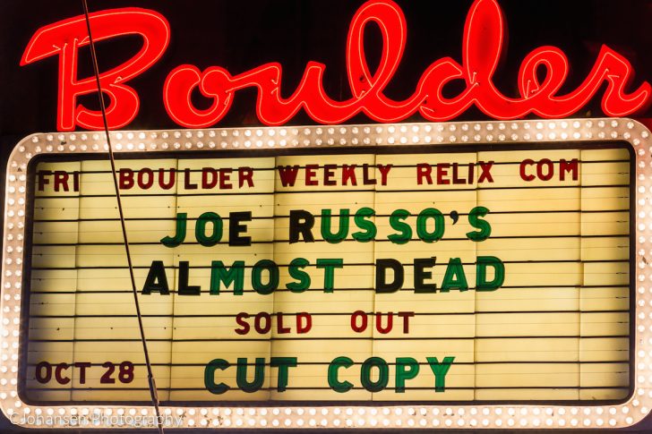 PHOTO RECAP / SETLIST: Joe Russo’s Almost Dead @ Boulder Theater, CO 10.10.14