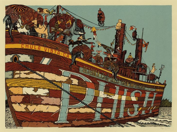 SETLIST / TWEETS: Phish @ Sleep Train Amphitheatre, Chula Vista, CA 10.25.14