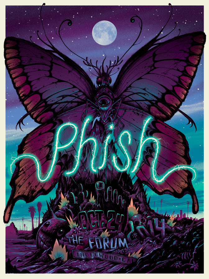 SETLIST: Phish @ The Forum, Inglewood, CA 10.24.14